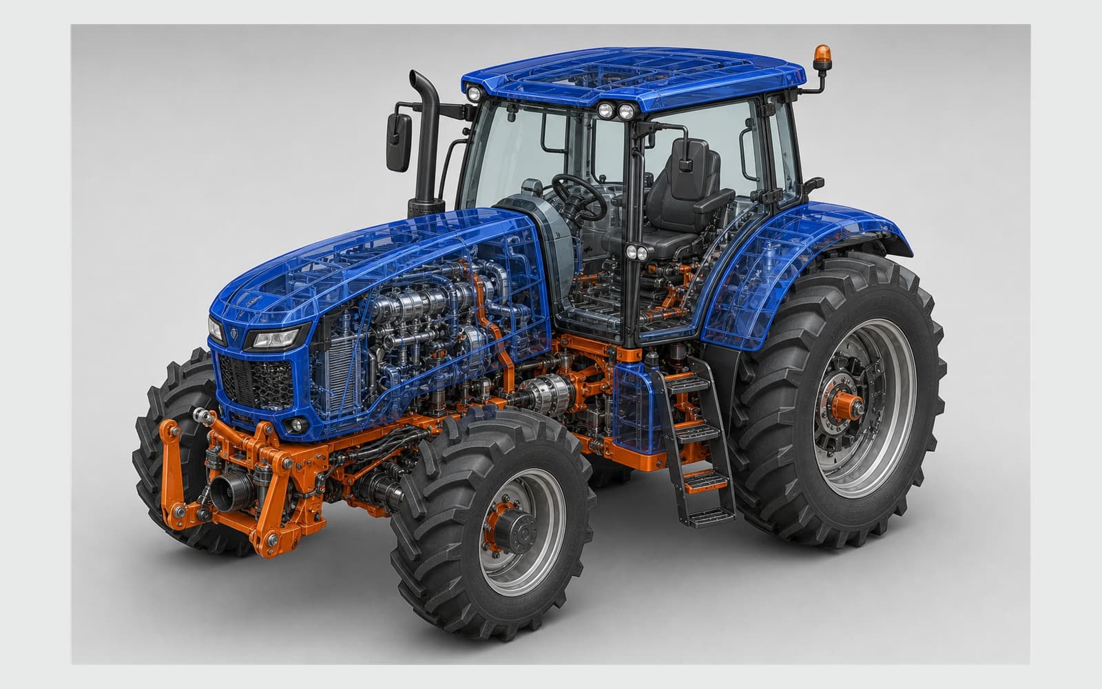 Agriculture & Equipment molded product examples supported by Offshore Molds